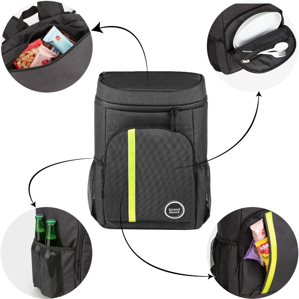 Cooler Backpack 30 L Capacity Black - Picture 8 of 8
